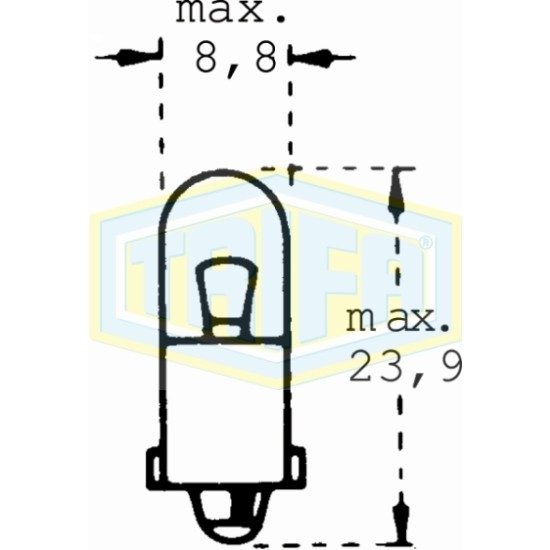 ΛΑΜΠΑ ΕΛΙΑ 12V 3W 
