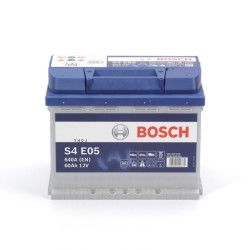 BOSCH ΜΠΑΤΑΡΙΑ S4Ε BLUE LINE EFB START-STOP (62Ah/640A) ΔΕΞ. 242x175x190 BOSCH ΜΠΑΤΑΡΙΑ S4Ε BLUE LINE EFB START-STOP (62Ah/640A) ΔΕΞ. 242x175x190