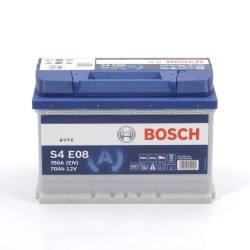 BOSCH ΜΠΑΤΑΡΙΑ S4Ε BLUE LINE EFB START-STOP (70Ah/760A) BOSCH ΜΠΑΤΑΡΙΑ S4Ε BLUE LINE EFB START-STOP (70Ah/760A)