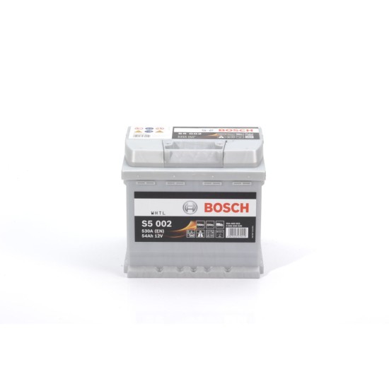 BOSCH ΜΠΑΤΑΡΙΑ S5 BLACK LINE (54Ah/530A) ΔΕΞ. 207x175x190 BOSCH ΜΠΑΤΑΡΙΑ S5 BLACK LINE (54Ah/530A) ΔΕΞ. 207x175x190