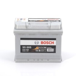 BOSCH ΜΠΑΤΑΡΙΑ S5 BLACK LINE (63Ah/610A) ΔΕΞ. 242x175x190 BOSCH ΜΠΑΤΑΡΙΑ S5 BLACK LINE (63Ah/610A) ΔΕΞ. 242x175x190