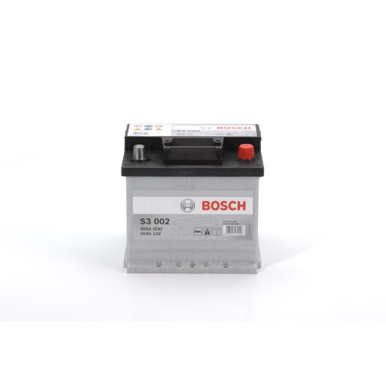 BOSCH ΜΠΑΤΑΡΙΑ S3 GREY LINE (45Ah/400A) ΔΕΞ. 207x175x190 BOSCH ΜΠΑΤΑΡΙΑ S3 GREY LINE (45Ah/400A) ΔΕΞ. 207x175x190