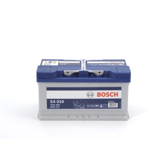 BOSCH ΜΠΑΤΑΡΙΑ S4 BLUE LINE (80Ah/740A) ΔΕΞ. 315x175x175 BOSCH ΜΠΑΤΑΡΙΑ S4 BLUE LINE (80Ah/740A) ΔΕΞ. 315x175x175
