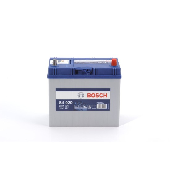 BOSCH ΜΠΑΤΑΡΙΑ S4 BLUE LINE (45Ah/330A) ΔΕΞ. 238x129x227 ΨΙΛΟΣ ΠΟΛΟΣ BOSCH ΜΠΑΤΑΡΙΑ S4 BLUE LINE (45Ah/330A) ΔΕΞ. 238x129x227 ΨΙΛΟΣ ΠΟΛΟΣ