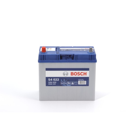 BOSCH ΜΠΑΤΑΡΙΑ S4 BLUE LINE (45Ah/330A) ΑΡΙΣΤ. 238x129x227 ΨΙΛΟΣ ΠΟΛΟΣ BOSCH ΜΠΑΤΑΡΙΑ S4 BLUE LINE (45Ah/330A) ΑΡΙΣΤ. 238x129x227 ΨΙΛΟΣ ΠΟΛΟΣ