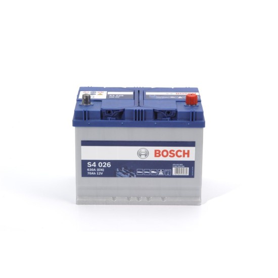 BOSCH ΜΠΑΤΑΡΙΑ S4 BLUE LINE (70Ah/630A) ΔΕΞ. 261x175x220 BOSCH ΜΠΑΤΑΡΙΑ S4 BLUE LINE (70Ah/630A) ΔΕΞ. 261x175x220