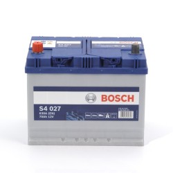 BOSCH ΜΠΑΤΑΡΙΑ S4 BLUE LINE (70Ah/630A) ΑΡΙΣΤ. 261x175x220 BOSCH ΜΠΑΤΑΡΙΑ S4 BLUE LINE (70Ah/630A) ΑΡΙΣΤ. 261x175x220