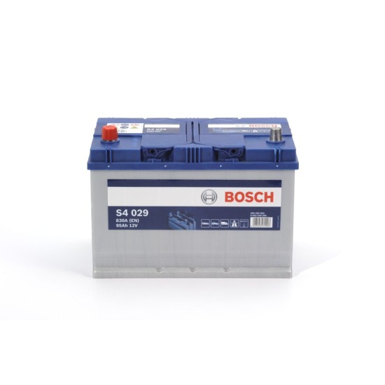 BOSCH ΜΠΑΤΑΡΙΑ S4 BLUE LINE (95Ah/830A) ΑΡΙΣΤ. 306x173x225 BOSCH ΜΠΑΤΑΡΙΑ S4 BLUE LINE (95Ah/830A) ΑΡΙΣΤ. 306x173x225