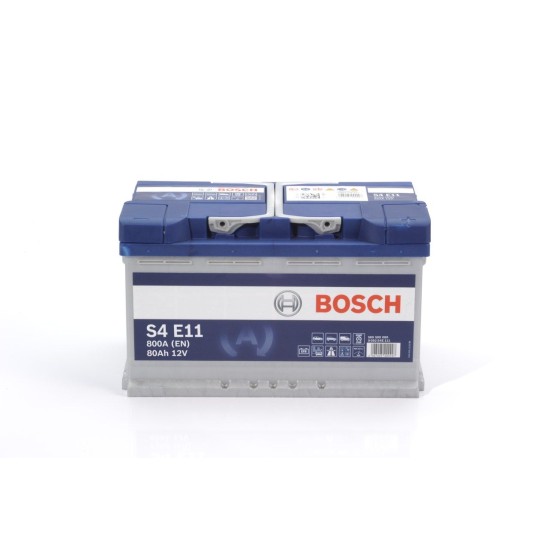 BOSCH ΜΠΑΤΑΡΙΑ S4Ε BLUE LINE EFB (80Ah/800A) ΔΕΞ. 315x175x190 BOSCH ΜΠΑΤΑΡΙΑ S4Ε BLUE LINE EFB (80Ah/800A) ΔΕΞ. 315x175x190