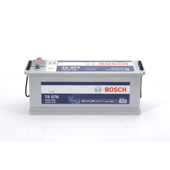 BOSCH ΜΠΑΤΑΡΙΑ T4 BLUE LINE (140Ah/800A) ΑΡΙΣΤ. 513x189x223 BOSCH ΜΠΑΤΑΡΙΑ T4 BLUE LINE (140Ah/800A) ΑΡΙΣΤ. 513x189x223
