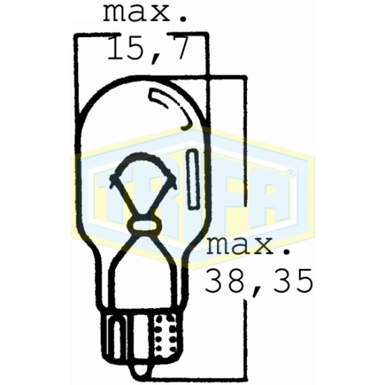 ΛΑΜΠΑ ΦΟΥΝΤΟΥΚΙ Χ.Κ. 12V 16W 