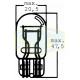 ΛΑΜΠΑ ΚΑΡΥΔΙ Χ.Κ. 12V W21/5W 