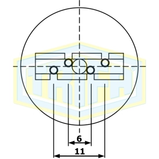 ΛΑΜΠΑ ΚΑΡΥΔΙ Χ.Κ. 12V W21/5W 
