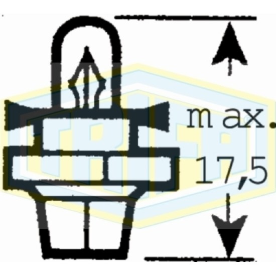 ΛΑΜΠΑ ΨΕΙΡΑ ΜΕ ΝΤΟΥΙ 12V 1.2W 