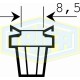 ΛΑΜΠΑ ΨΕΙΡΑ Χ.Κ. Μ.Ν 12V 1.2W 