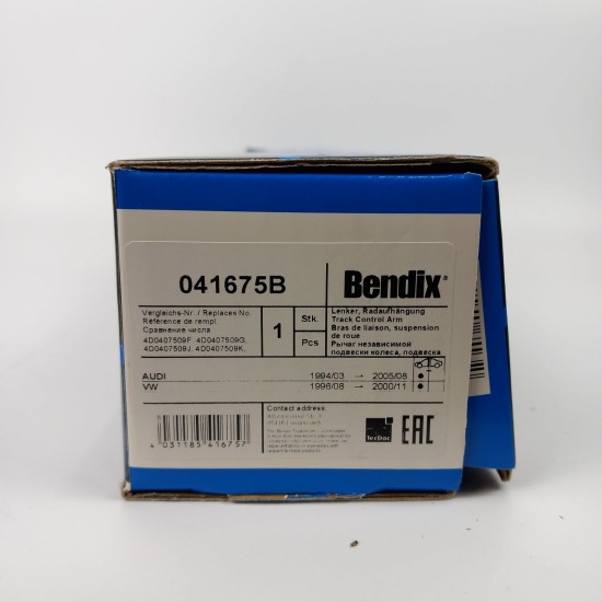 ΨΑΛΙΔΙ ΑΡΙΣΤΕΡΟ BENDIX 041675B – AUDI A4/A6/A8 – VW PASSAT B5 ΨΑΛΙΔΙ ΑΡΙΣΤΕΡΟ BENDIX 041675B – AUDI A4/A6/A8 – VW PASSAT B5
