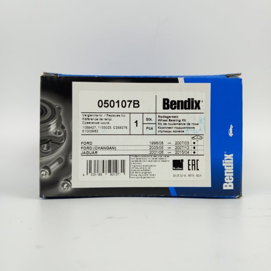 ΣΕΤ ΡΟΥΛΕΜΑΝ ΤΡΟΧΟΥ BENDIX 050107B – FORD MONDEO III / COUGAR – JAGUAR X-TYPE / XF ΣΕΤ ΡΟΥΛΕΜΑΝ ΤΡΟΧΟΥ BENDIX 050107B – FORD MONDEO III / COUGAR – JAGUAR X-TYPE / XF