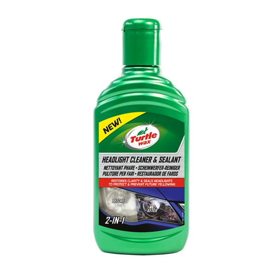 TURTLE WAX HEADLIGHT CLEANER & SEALANT 300ML