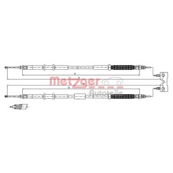 ΣΥΡΜΑ ΧΕΙΡΟΦΡΕΝΟΥ ΠΙΣΩ L+R METZGER 11.5771 – OPEL CORSA D ΣΥΡΜΑ ΧΕΙΡΟΦΡΕΝΟΥ ΠΙΣΩ L+R METZGER 11.5771 – OPEL CORSA D