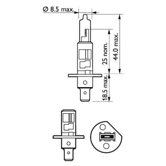 PHILIPS 12258VPS2 ΣΕΤ VISION PLUS (2XH1) PHILIPS 12258VPS2 ΣΕΤ VISION PLUS (2XH1)