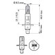 PHILIPS 12258WVUSM ΣΕΤ H1 WHITE VISION ULTRA
