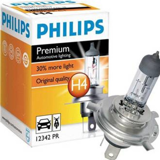 PHILIPS 12342PR H4 PREMIUM 12V-60/55W PHILIPS 12342PR H4 PREMIUM 12V-60/55W