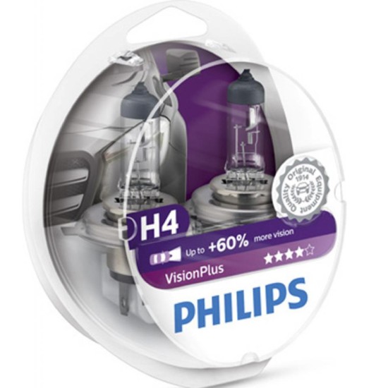 PHILIPS 12342VP ΣΕΤ VISION PLUS (2XH4) PHILIPS 12342VP ΣΕΤ VISION PLUS (2XH4)