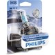 PHILIPS 12360WVUB1 H8 WHITE VISION ULTRA 12V-35W PHILIPS 12360WVUB1 H8 WHITE VISION ULTRA 12V-35W