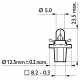PHILIPS 12598B2 ΛΥΧΝΙΑ ΒΑΧ8,5D/2 PHILIPS 12598B2 ΛΥΧΝΙΑ ΒΑΧ8,5D/2