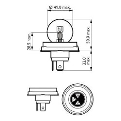 PHILIPS 12620C1 R2 12V