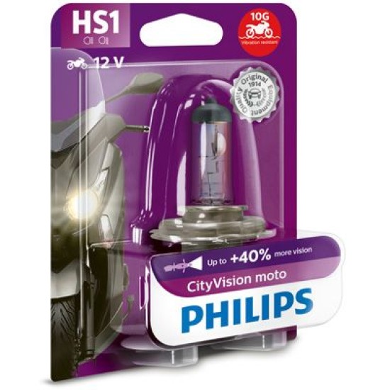 PHILIPS 12636CTVBW 35/35W 12V (MOTO) HS1 PHILIPS 12636CTVBW 35/35W 12V (MOTO) HS1