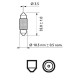 PHILIPS 12854CP 12V-10W