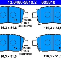 ΣΕΤ ΤΑΚΑΚΙΑ ATE 13046058102 ΣΕΤ ΤΑΚΑΚΙΑ ATE 13046058102