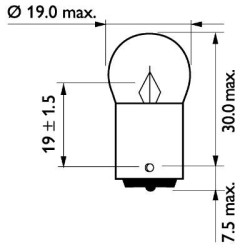 PHILIPS 13821CP 5W-24V