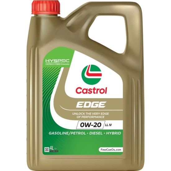 CASTROL EDGE 0W20 LL IV 4L CASTROL EDGE 0W20 LL IV 4L