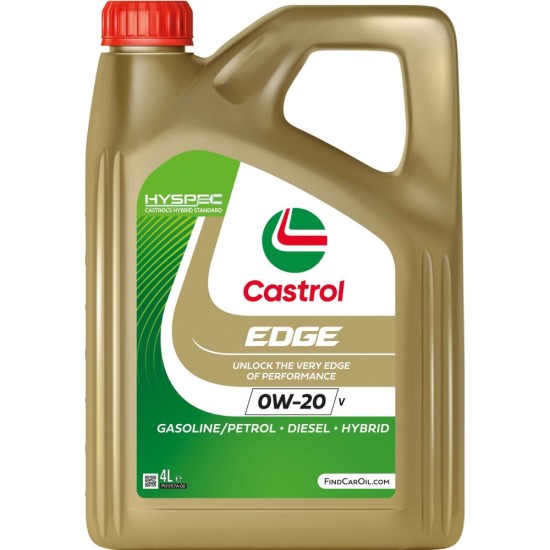 CASTROL EDGE 0W20 V 4L CASTROL EDGE 0W20 V 4L