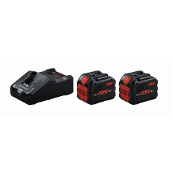 Bosch Professional ProCORE18V, 12,0 Ah + GAL 18-160 C 2 μπαταρίες λιθίου