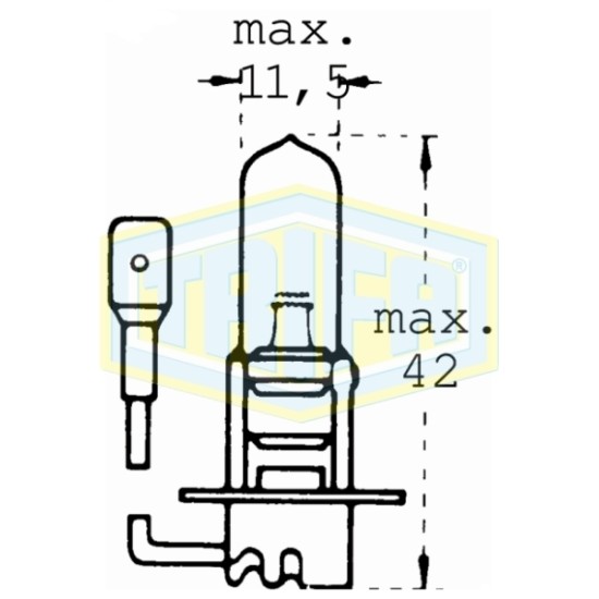ΛΑΜΠΑ Η3 Μ.Κ. 12V 055W 