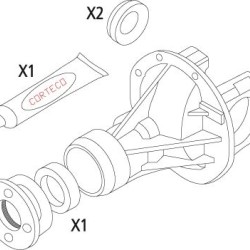 Σετ στεγανοπ., διαφορικό SUZUKI (19536212) CORTECO Σετ στεγανοπ., διαφορικό SUZUKI (19536212) CORTECO