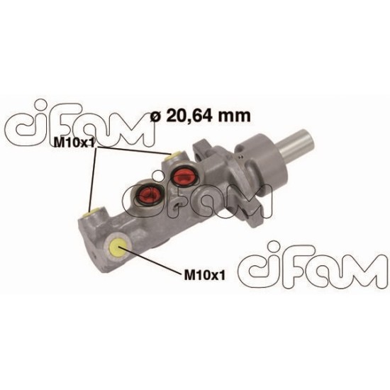 ΑΝΤΛΙΑ ΦΡΕΝΟΥ CIFAM 202708 – TOYOTA YARIS (P1) 1.0 / 1.3 / 1.4 D-4D