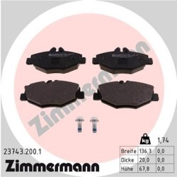 ΣΕΤ ΤΑΚΑΚΙΑ ΜΠΡΟΣΤΑ ZIMMERMANN ΣΕΤ ΤΑΚΑΚΙΑ ΜΠΡΟΣΤΑ ZIMMERMANN