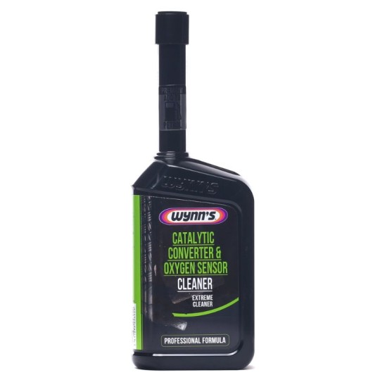 CATALYTIC CONVERTER & OXYGEN SENSOR CLEANER WYNN'S 500ML CATALYTIC CONVERTER & OXYGEN SENSOR CLEANER WYNN'S 500ML