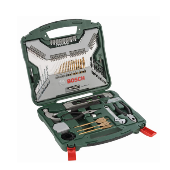 BOSCH Σετ 103 εξαρτημάτων & εργαλείων χειρός