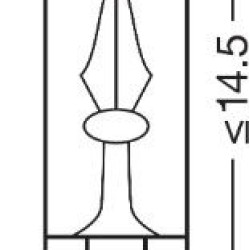 OSRAM ΛΑΜΠΑ ORIGINAL T5 2W W2x4,6d 12V