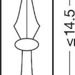 OSRAM ΛΑΜΠΑ ORIGINAL T5 1,2W W2x4,6d 24V