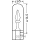 OSRAM ΛΑΜΠΑ ORIGINAL T5 1,2W W2x4,6d 24V OSRAM ΛΑΜΠΑ ORIGINAL T5 1,2W W2x4,6d 24V