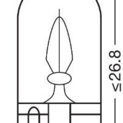 OSRAM ΛΑΜΠΑ ORIGINAL W3W 12V