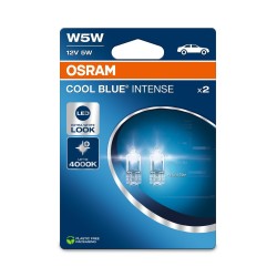 OSRAM ΛΑΜΠΑ COOL BLUE® INTENSE W5W 12V BLI2 ECO