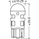 OSRAM ΛΑΜΠΑ LEDriving® SL ?WY5W YELLOW 12V BLI2 ECO OSRAM ΛΑΜΠΑ LEDriving® SL ?WY5W YELLOW 12V BLI2 ECO