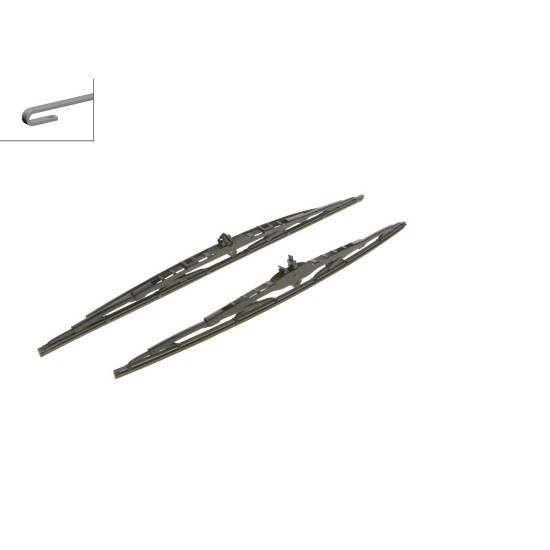Υαλοκαθαριστήρες Αυτοκινήτου Bosch 801S 3397001802